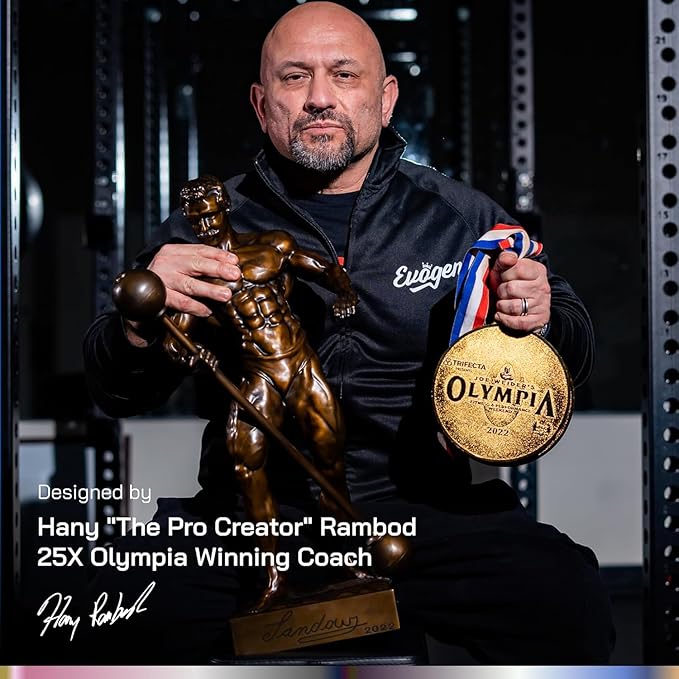 Evogen EVP-3D | Extreme Pre-Workout Pump Ignitor, Arginine Nitrate, Citrulline, Beta-Alanine, Lions Mane | Peach Rings | 40 Servings