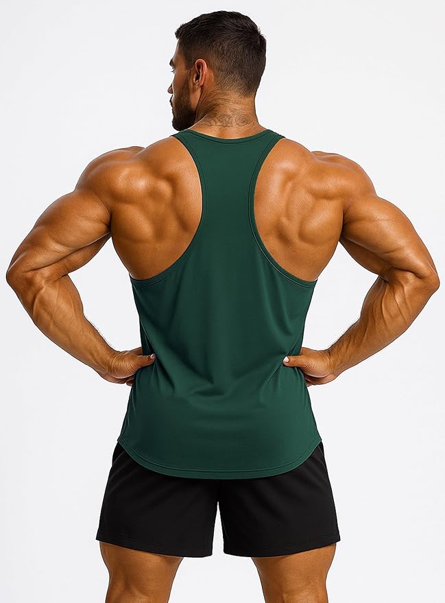 Men's Bodybuilding Stringer Tank Top Sleeveless Gym Shirts