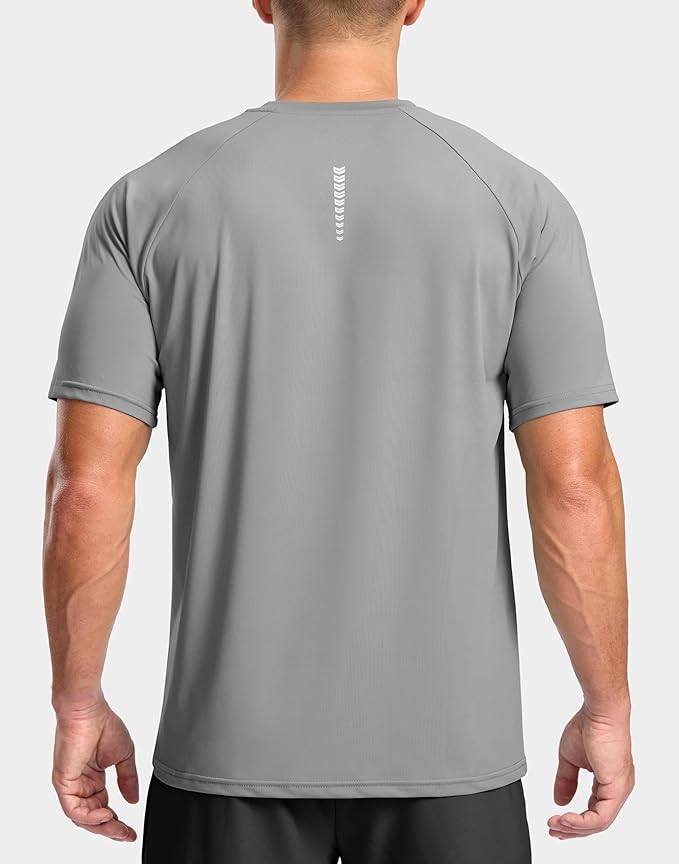 G Gradual Men's Workout Athletic T-Shirts Moisture Wicking Cooling Running Shirts Short Sleeve Performance Tee for Gym Tennis