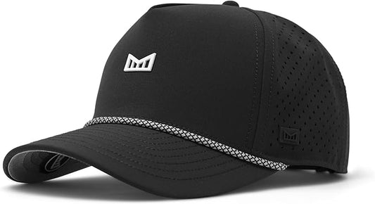 melin Odysea Rope Bulls Icon Hydro, Trucker & Rope Hat, Performance Hat for Men & Women, Water-Resistant Fitted Baseball Cap