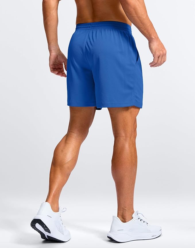 G Gradual Men's Athletic Workout Shorts with Pockets 5"/7"/9" Lightweight Quick Dry Gym Basketball Running Shorts for Men