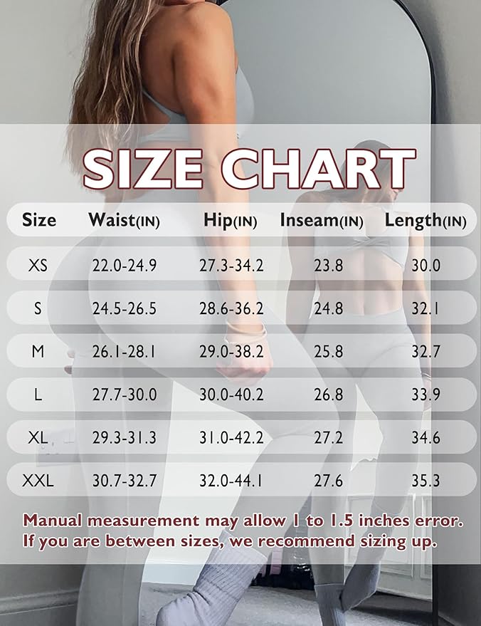 Scrunch Butt Lifting Leggings for Women Gym Seamless Workout Leggings Mid Low Waist Tummy Control Yoga Pants