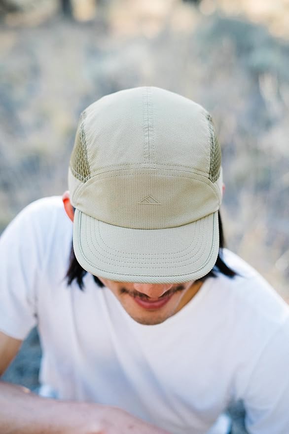 Tillak Element Hat, Ultralight Stretch Polyester and Mesh Cap with Soft Foam Bill and Snap Closure