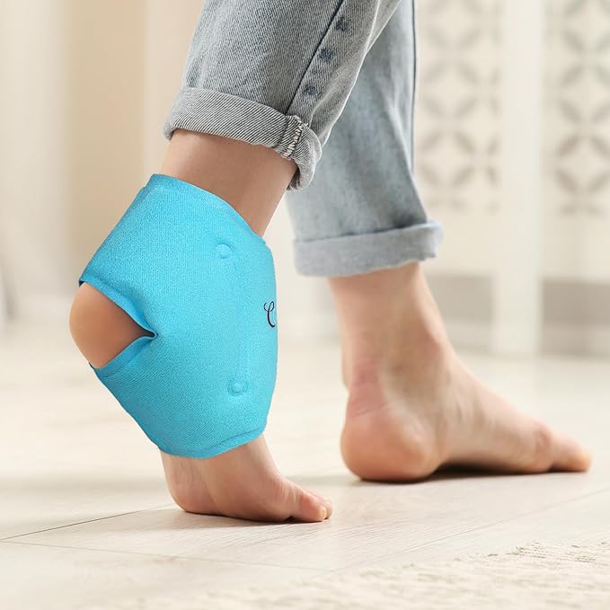 Comfytemp Ankle Ice Pack Wrap for Swelling, Plantar Fasciitis, FSA Eligible, Foot Pain Relief, Reusable Gel Cold Compress Ankle Brace for Injury, Achilles Tendonitis, Gifts for Men Women Elderly, 1Pcs