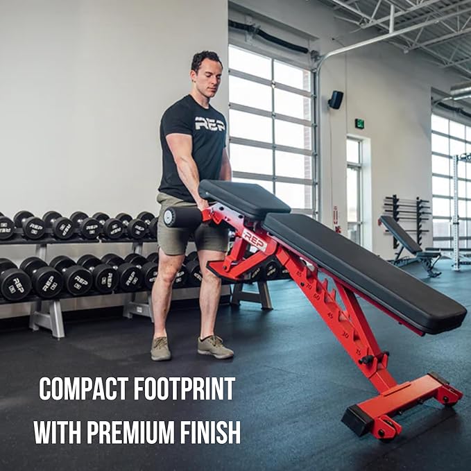 Rep Fitness Adjustable Bench – AB-3000 FID – Flat/Incline/Decline