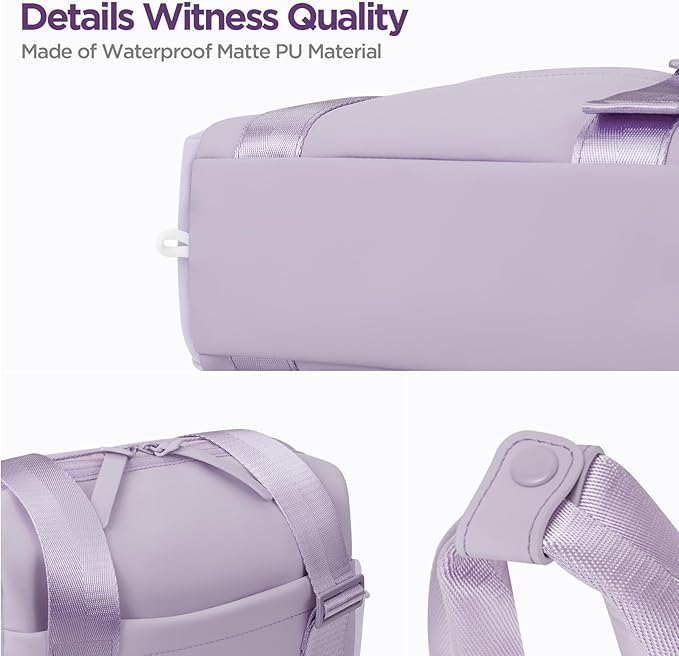 Mini Gym Bag for Women Girls Small Gym Tote Bag with Wet Compartment Waterproof Travel Duffle Bag Cute Workout Sport Bag