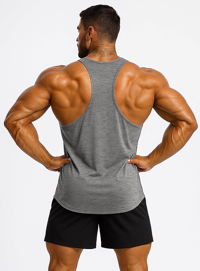 Men's Bodybuilding Stringer Tank Top Sleeveless Gym Shirts