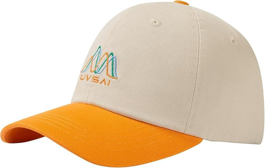 UPF 50+ Performance Water Resistant Baseball Cap Lightweight Breathable Hat Golf Running Boat Hiking for Men Women