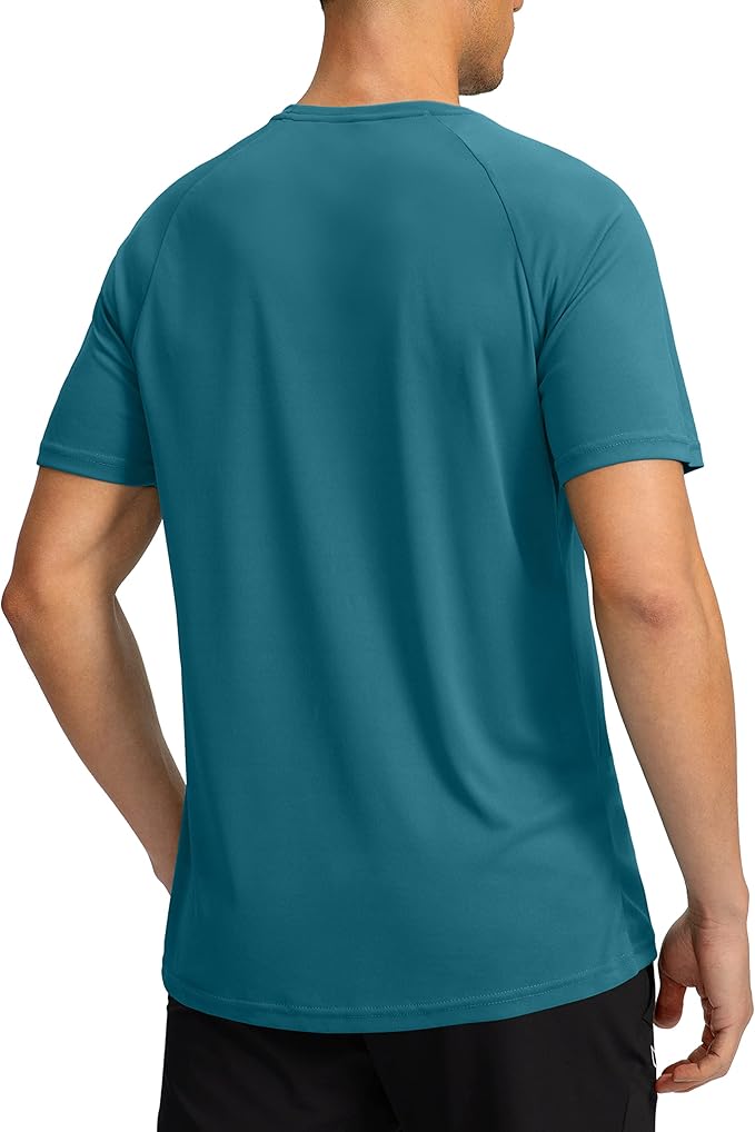 G Gradual Men's Workout Quick Dry T-Shirts Short Sleeve Lightweight Cooling Gym Shirts Tee for Running, Beach, Hiking