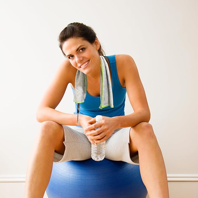 6 Pack Microfiber Gym Towels for Working Out，Fast Drying Workout Accessories Sweat for Gym Gear for Men & Women,Sports Exercise Fitness Gear Tennis Towels for Body Hot Yoga