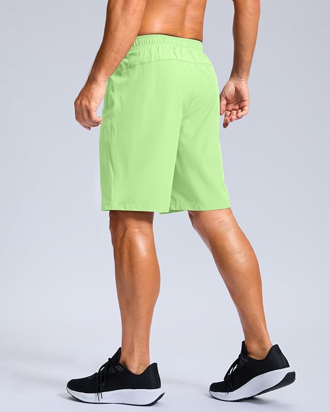 G Gradual Men's Athletic Running Shorts with Zipper Pockets Quick Dry 7"/ 5"/ 9" Workout Gym Shorts for Basketball Hiking