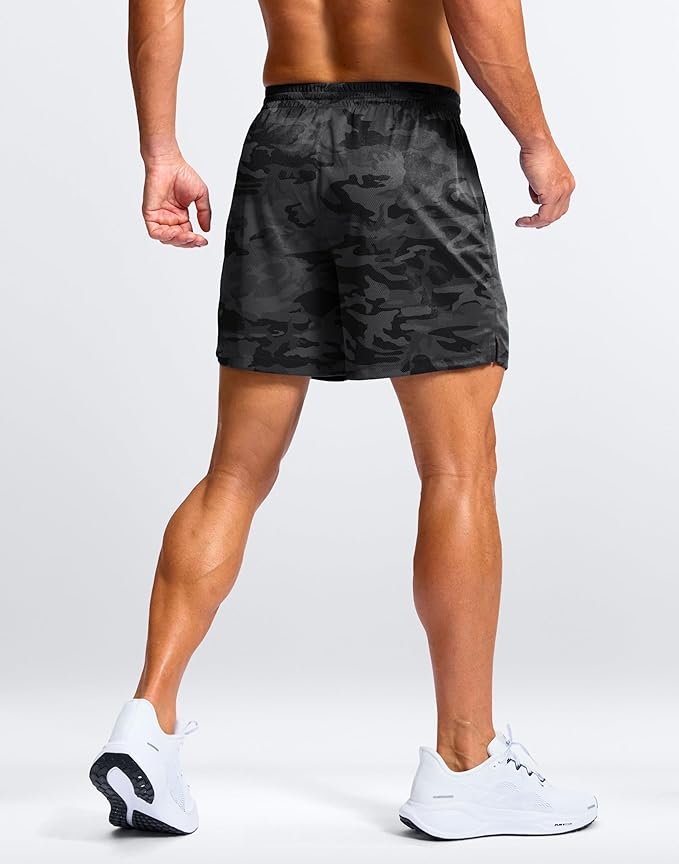 G Gradual Men's Athletic Workout Shorts with Pockets 5"/7"/9" Lightweight Quick Dry Gym Basketball Running Shorts for Men