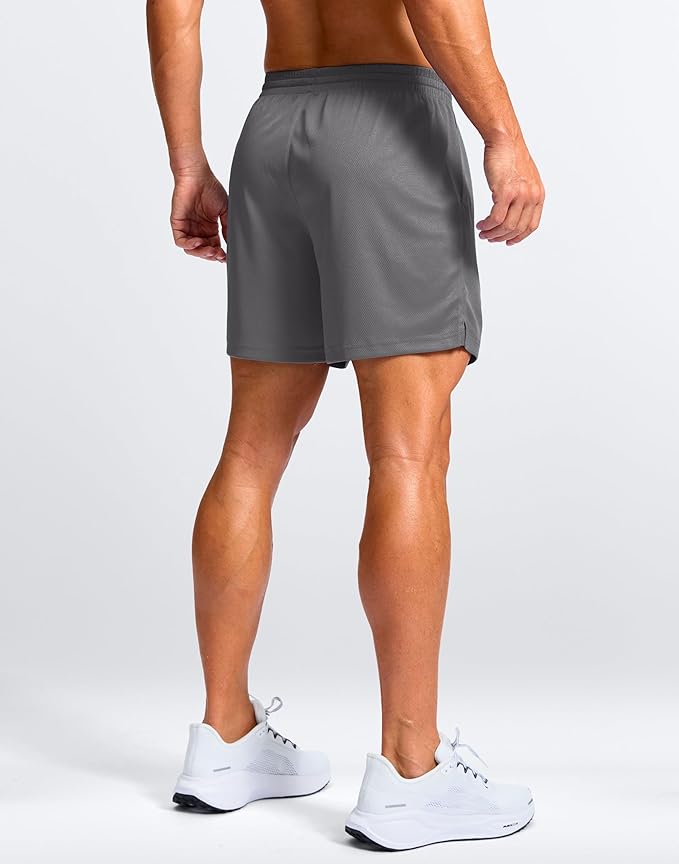 G Gradual Men's Athletic Workout Shorts with Pockets 5"/7"/9" Lightweight Quick Dry Gym Basketball Running Shorts for Men