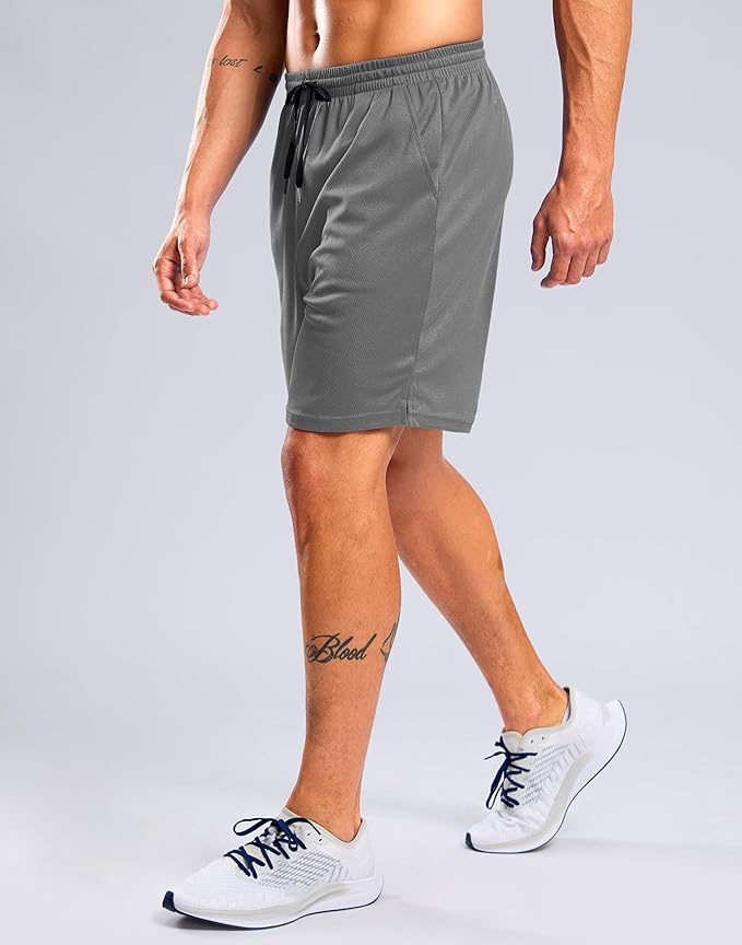 G Gradual Men's Athletic Workout Shorts with Pockets 5"/7"/9" Lightweight Quick Dry Gym Basketball Running Shorts for Men