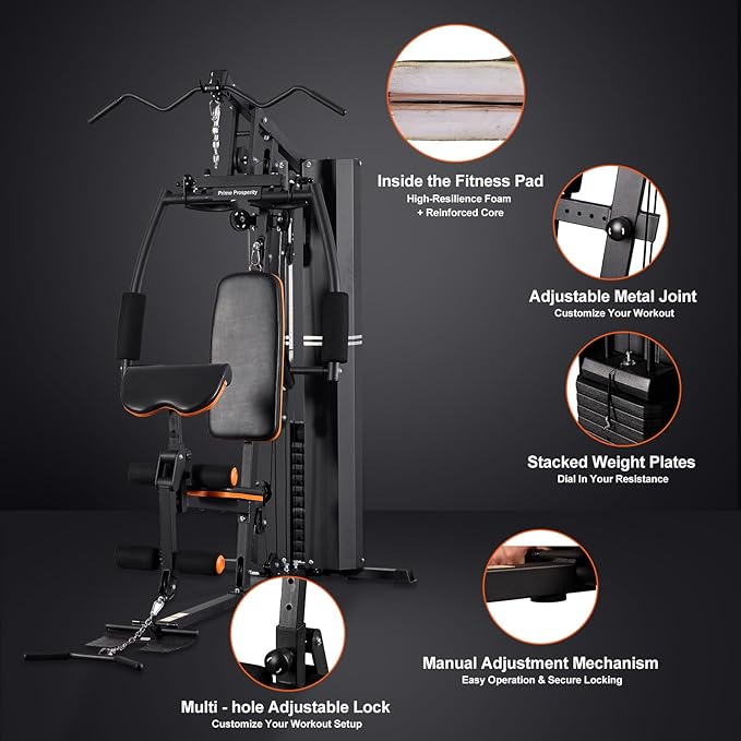 Home Gym Multifunctional Full Body Workout Equipment for Home Exercise Fitness