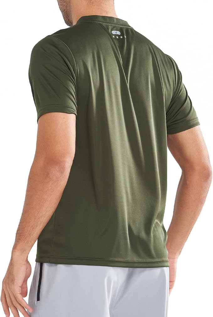 NORTHYARD Men's UPF 50+ Sun Protection Shirts Swim SPF UV Quick Dry Short Sleeve T-Shirts for Athletic Fishing Rash Guard