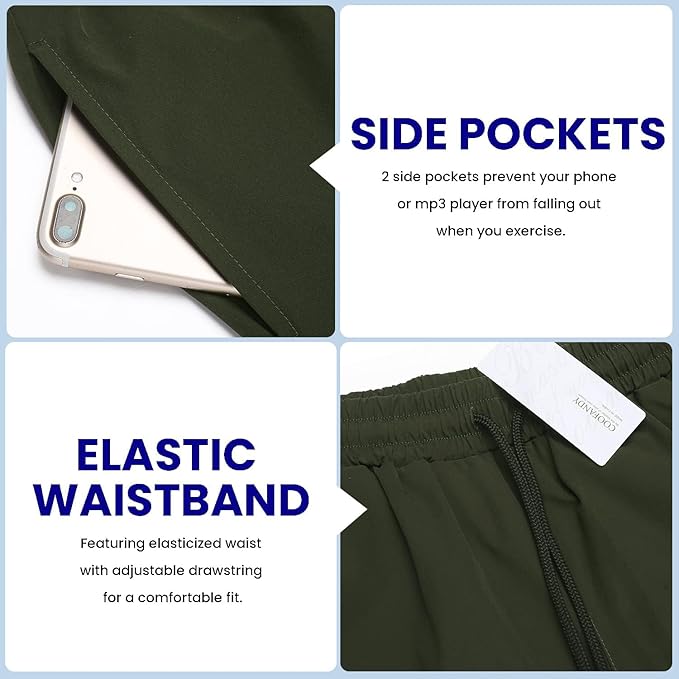 COOFANDY Men's Gym Shorts