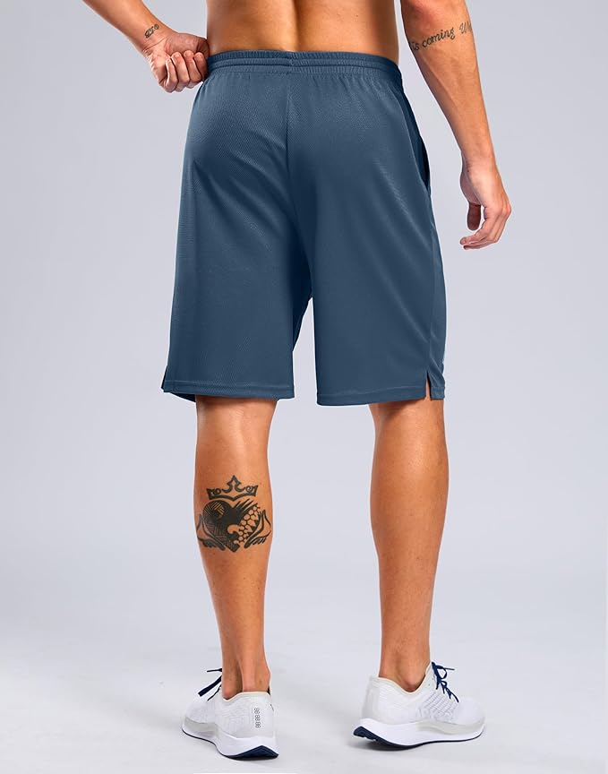 G Gradual Men's Athletic Workout Shorts with Pockets 5"/7"/9" Lightweight Quick Dry Gym Basketball Running Shorts for Men