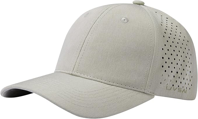 UPF 50+ Performance Water Resistant Baseball Cap Lightweight Breathable Hat Golf Running Boat Hiking for Men Women