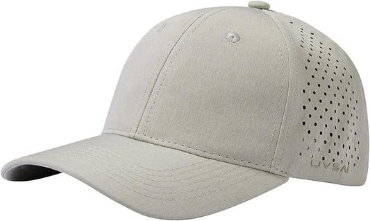 UPF 50+ Performance Water Resistant Baseball Cap Lightweight Breathable Hat Golf Running Boat Hiking for Men Women