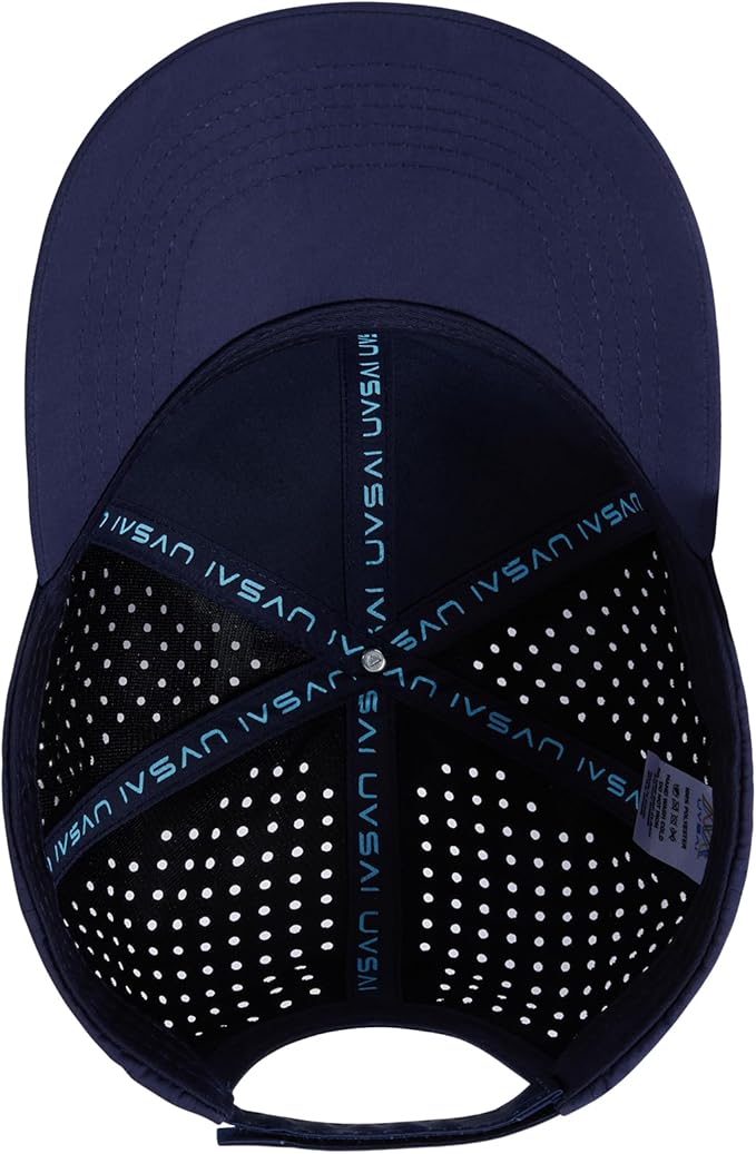 UPF 50+ Performance Water Resistant Baseball Cap Lightweight Breathable Hat Golf Running Boat Hiking for Men Women