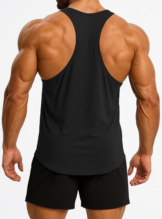 Men's Bodybuilding Stringer Tank Top Sleeveless Gym Shirts