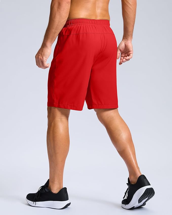 G Gradual Men's Athletic Running Shorts with Zipper Pockets Quick Dry 7"/ 5"/ 9" Workout Gym Shorts for Basketball Hiking