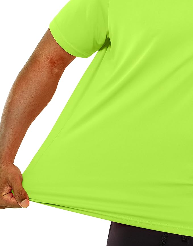 G Gradual Men's Workout Quick Dry T-Shirts Short Sleeve Lightweight Cooling Gym Shirts Tee for Running, Beach, Hiking