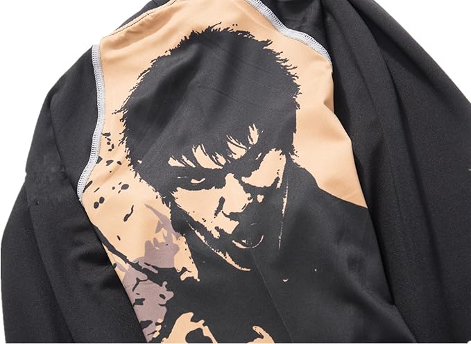 Men's Soft Slim Long Sleeve Dry-Fit Compression Gym Trainning Shirt