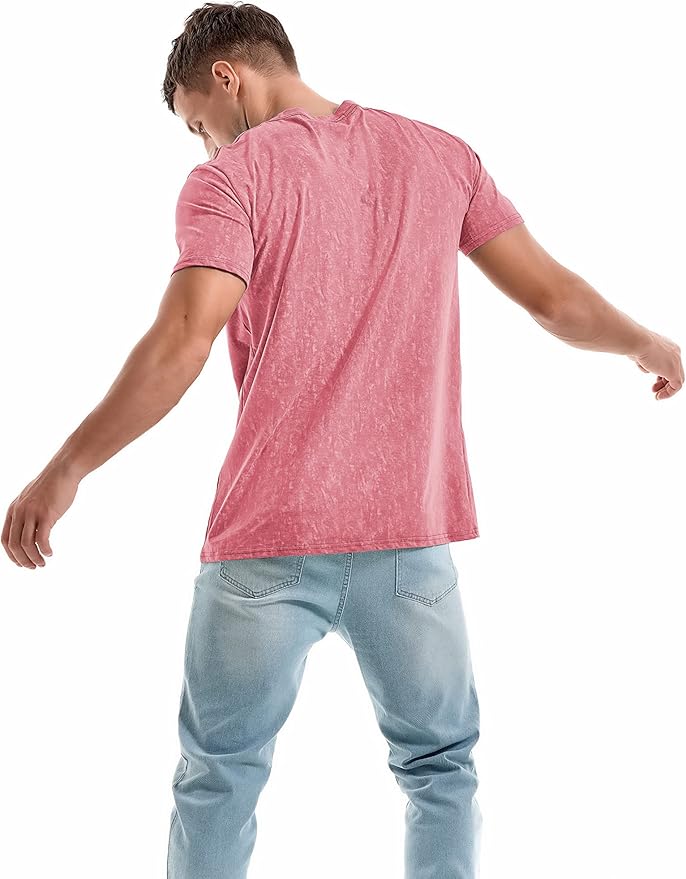 KLIEGOU Men's T-Shirts - Premium Cotton Crew Neck Tees S - 4XL