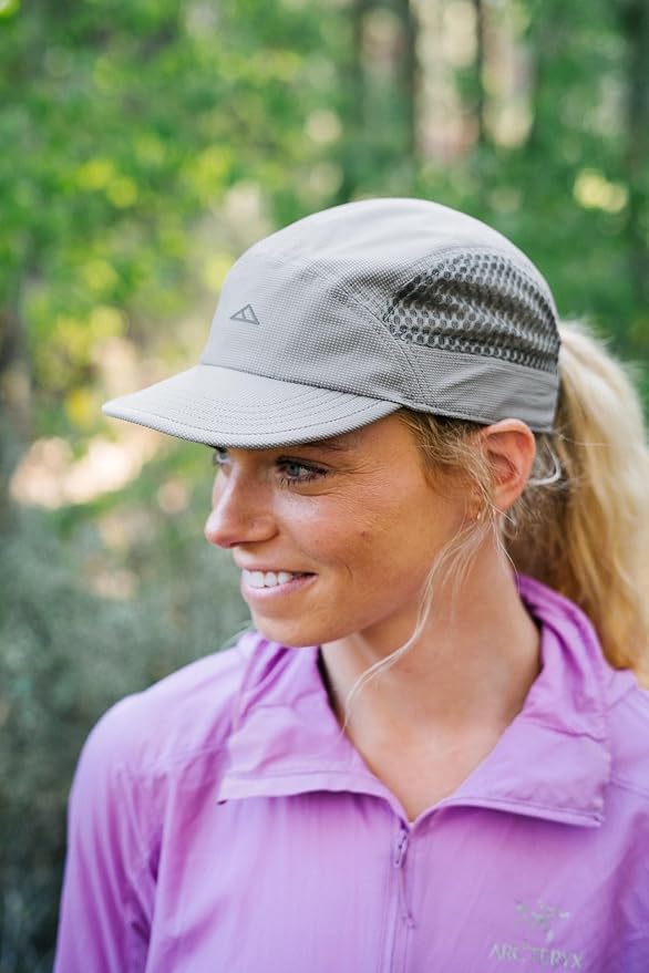 Tillak Element Hat, Ultralight Stretch Polyester and Mesh Cap with Soft Foam Bill and Snap Closure