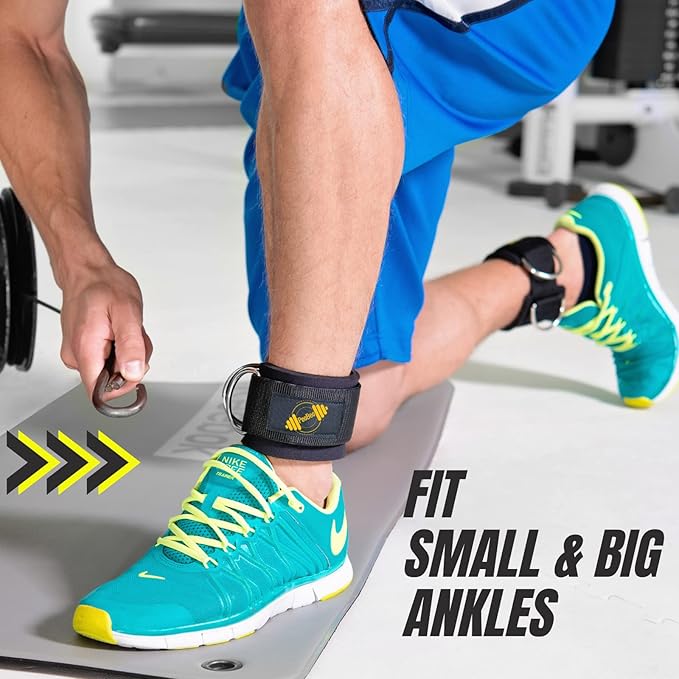 PeoBeo Ankle Strap for Cable Machine Attachments for Gym Ankle Straps for Cable Machines Straps Foot Straps for Cable Machine Attachment Glute Machine Gym Accessories for Women