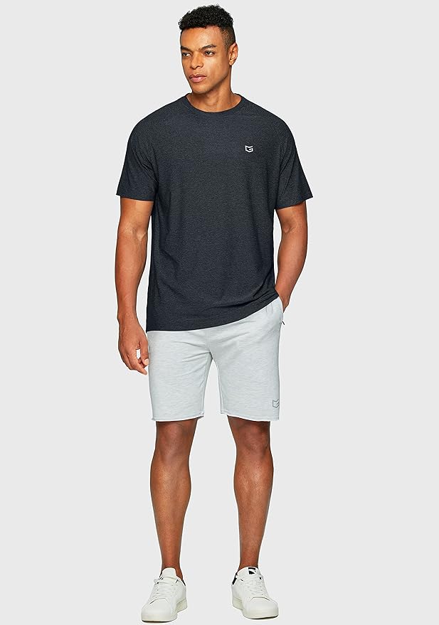 G Gradual Men's Workout Quick Dry T-Shirts Short Sleeve Lightweight Cooling Gym Shirts Tee for Running, Beach, Hiking