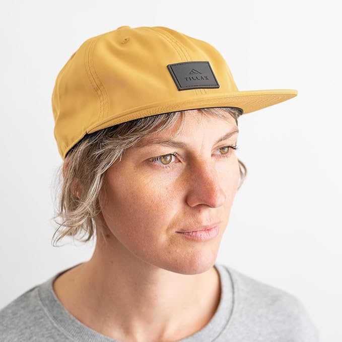 Tillak COHO Six Panel Hat, Kodra Nylon 6 Panel Cap with Snap Closure