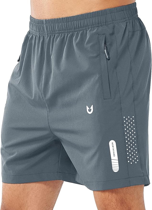 NORTHYARD Men's Athletic Running Shorts Quick Dry Workout Shorts 7"/ 5"/ 9" Lightweight Sports Gym Basketball Tennis Hiking