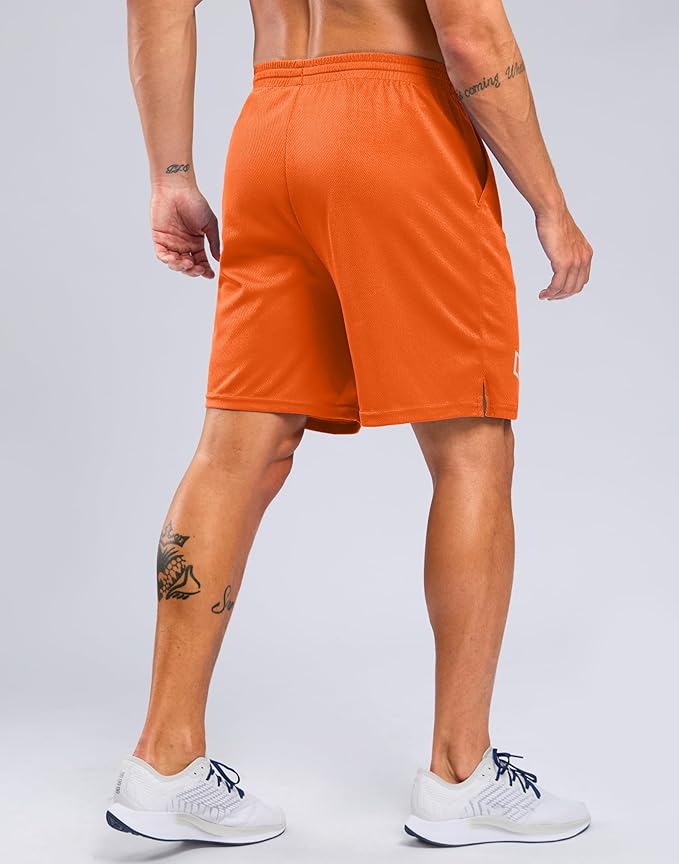 G Gradual Men's Athletic Workout Shorts with Pockets 5"/7"/9" Lightweight Quick Dry Gym Basketball Running Shorts for Men