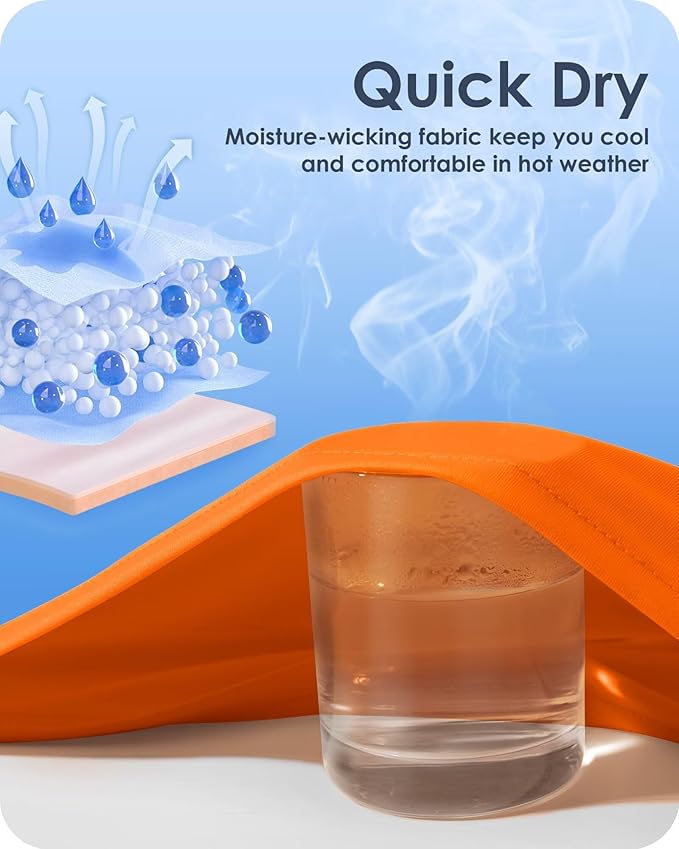 Boladeci Men's Tank Top Workout Athletic Quick Dry UPF 50+ Sun Protection Lightweight Summer Beach Gym Sleeveless Shirts