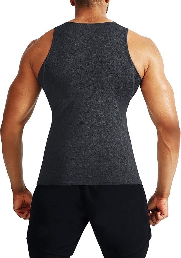 NELEUS Men's 3 Pack Dry Fit Compression Tank Top