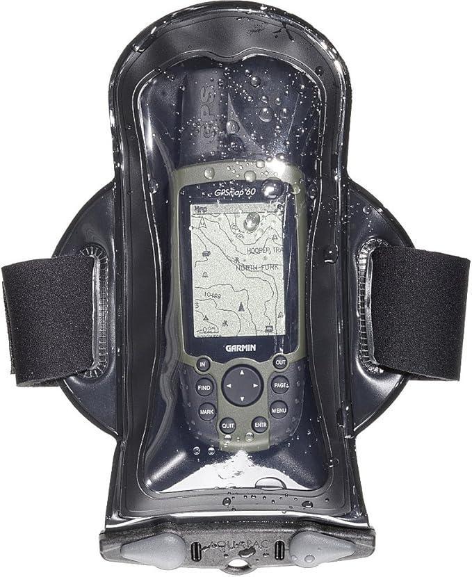 Aquapac Armband Waterproof Phone Case Large, Lanyard, iPhone and Android, Adjustable, Made in The UK, Watersports, Travel Essential, 5 Year Warranty, Running Accessory