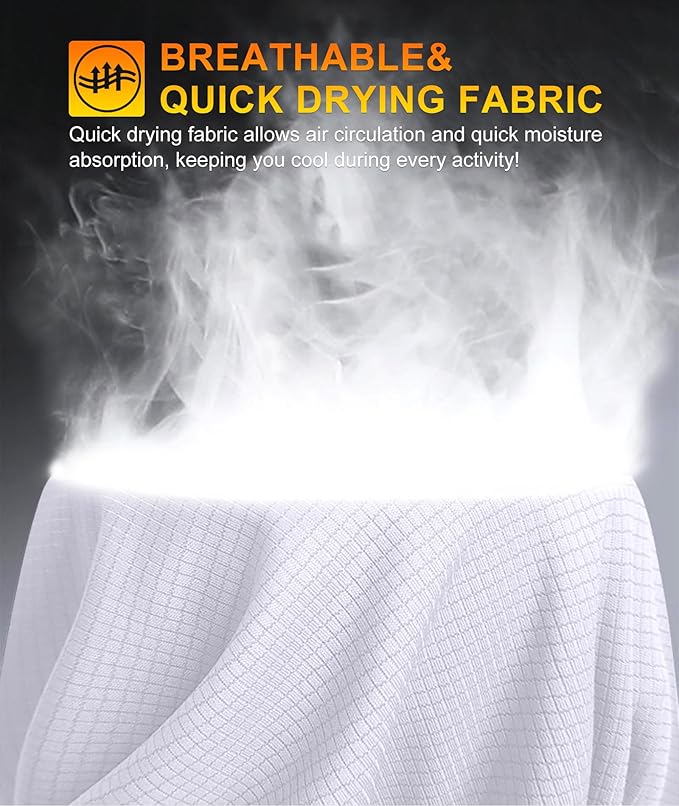 Holure Men's Mesh Quick-Dry Short Sleeve Workout T-Shirt