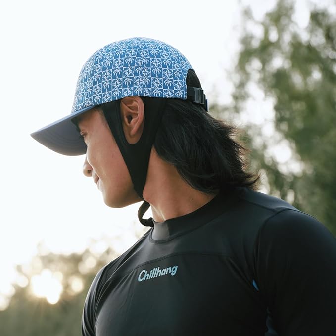 Vintage American-Style Sports Sunscreen Baseball Cap,Outdoor Camping Sunshade Waterproof and Non-Slip Surfing Hat Water Sport