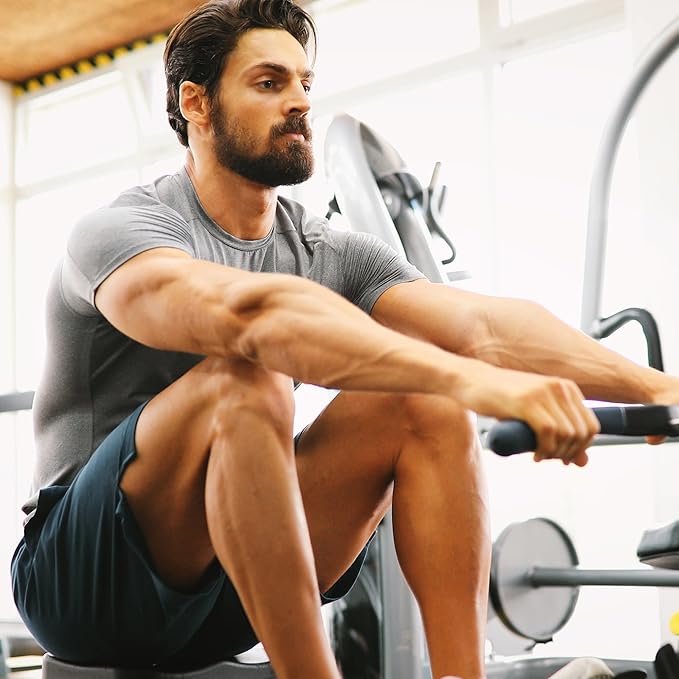 CE' CERDR Mens Workout Shirts Quick Dry Performance Short Sleeve Athletic Shirts