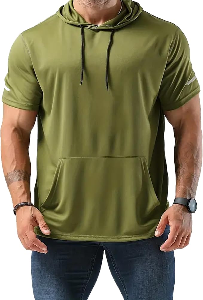 frueo Men's 1/3 Pack Workout Shirts Quick Dry Moisture Wicking Short Sleeve Mesh Athletic T-Shirts