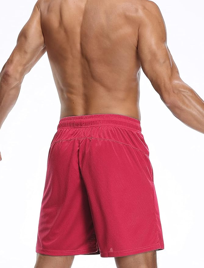 NELEUS Men's 7 inch Running Shorts Athletic Gym Workout Shorts with Pockets