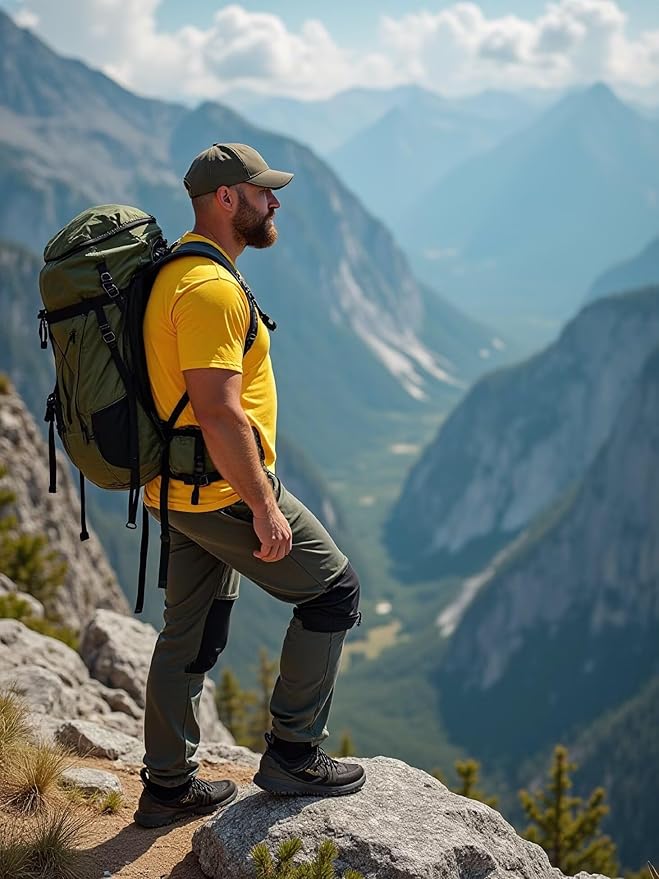 Mens Workout Shirts Fitted, Quick Dry Gym Tshirts Running Athletic Top Moisture Wicking Tee