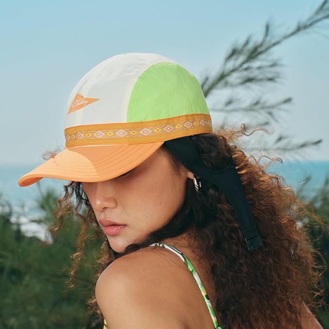 Vintage American-Style Sports Sunscreen Baseball Cap,Outdoor Camping Sunshade Waterproof and Non-Slip Surfing Hat Water Sport