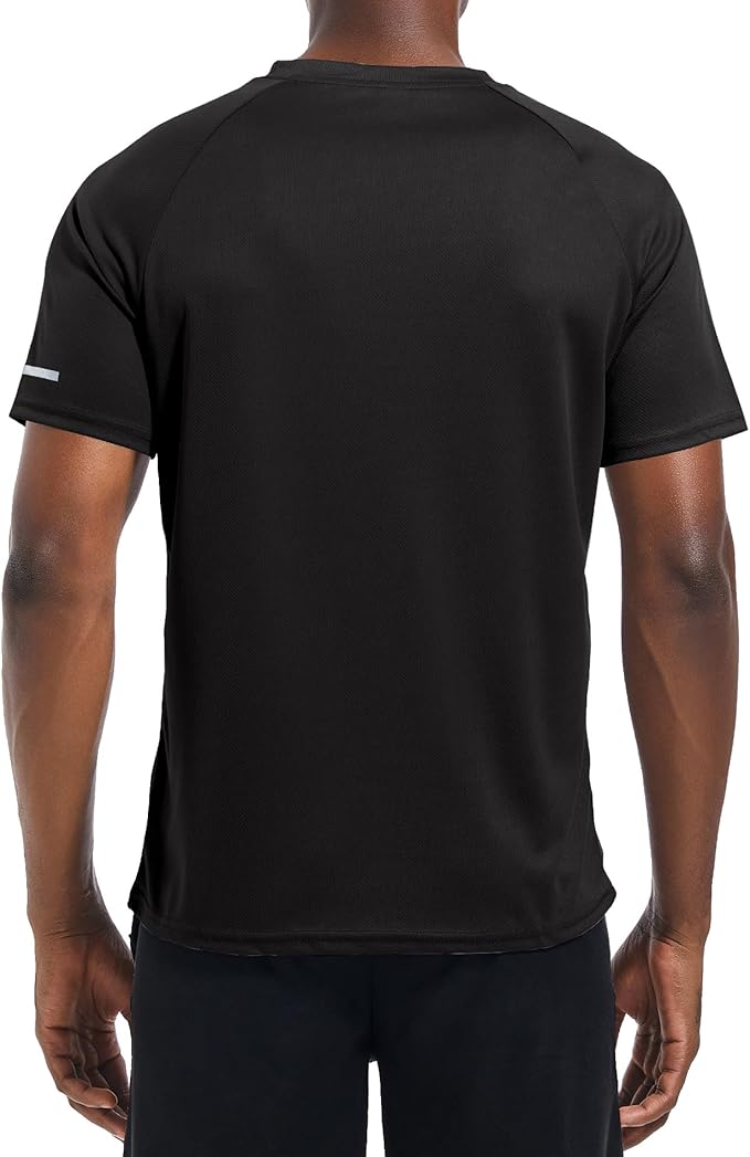Holure Men's Mesh Quick-Dry Short Sleeve Workout T-Shirt