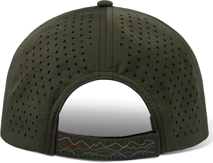 UPF 50+ Performance Water Resistant Baseball Cap Lightweight Breathable Hat Golf Running Boat Hiking for Men Women
