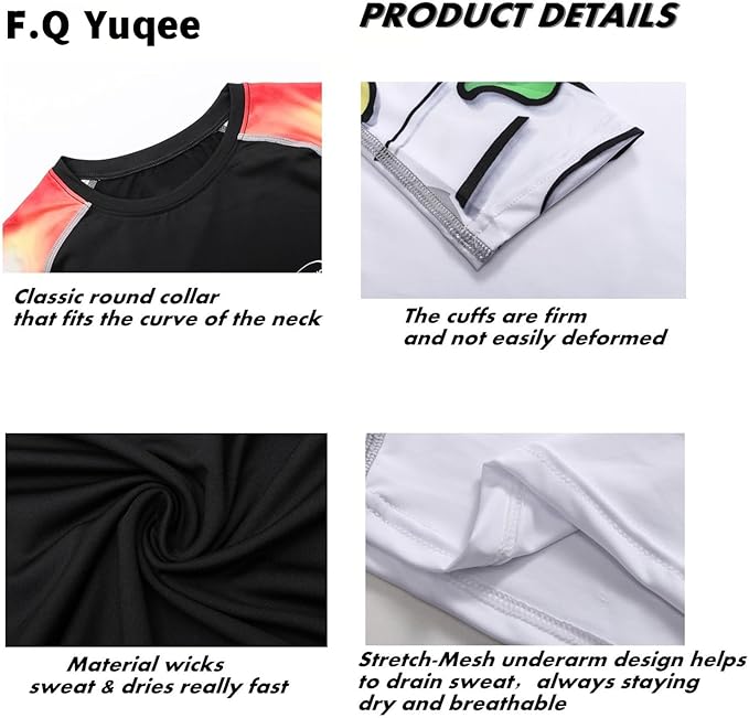 Men's Soft Slim Long Sleeve Dry-Fit Compression Gym Trainning Shirt