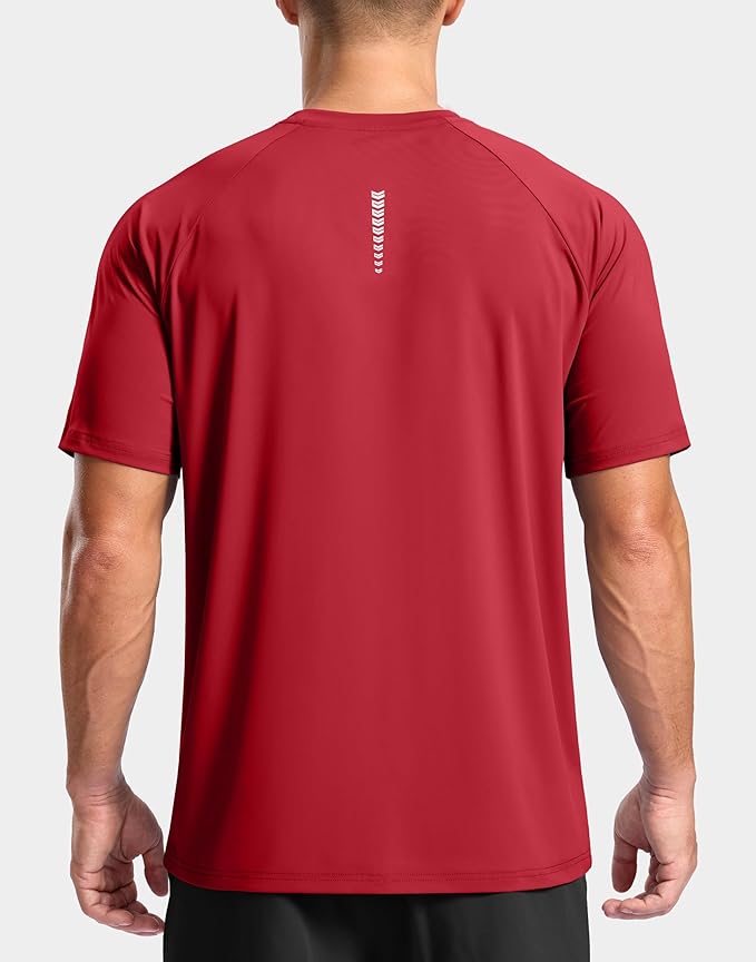 G Gradual Men's Workout Athletic T-Shirts Moisture Wicking Cooling Running Shirts Short Sleeve Performance Tee for Gym Tennis